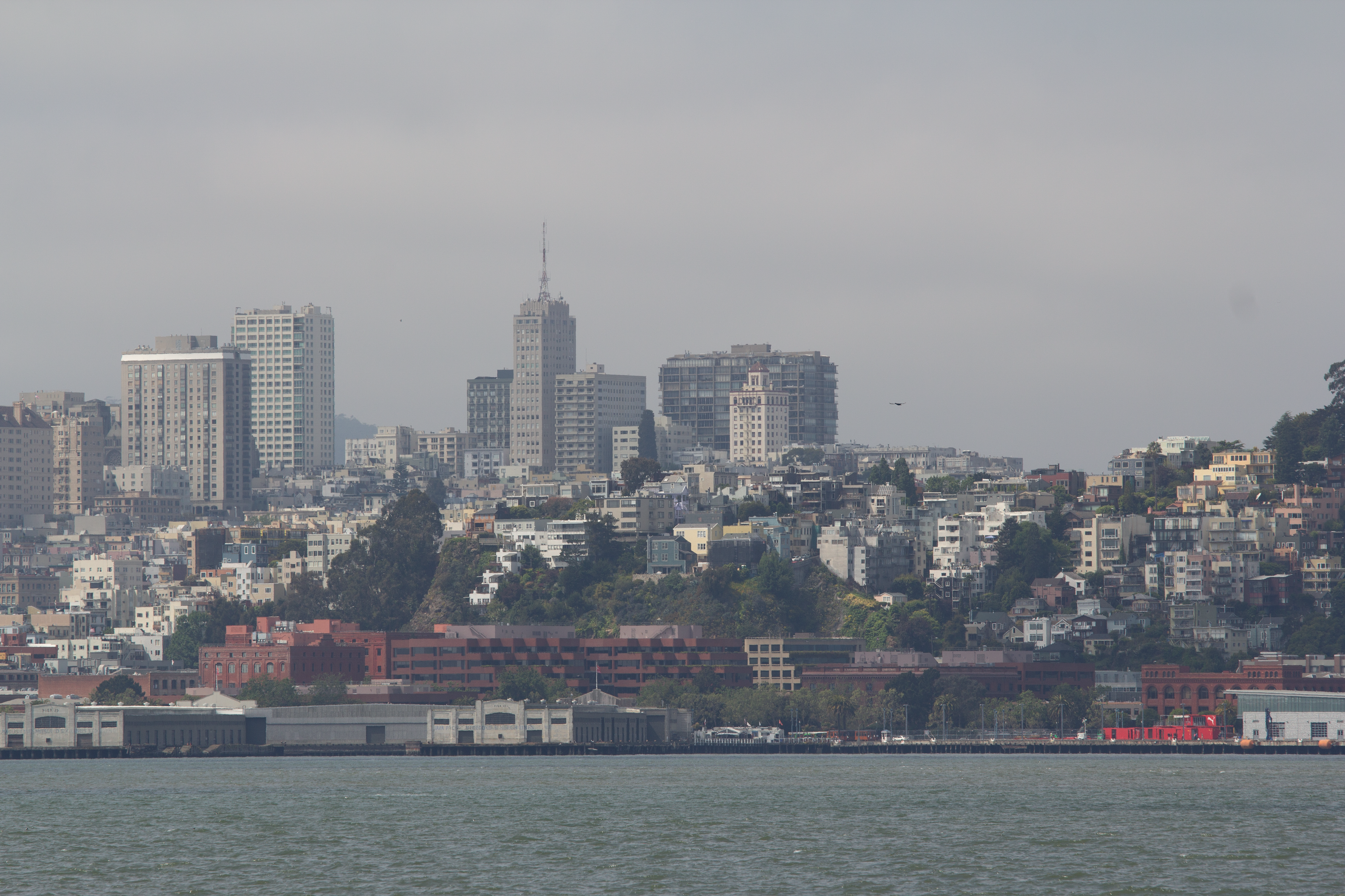 Skyline photo before edit